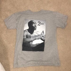 grey 2pac t shirt